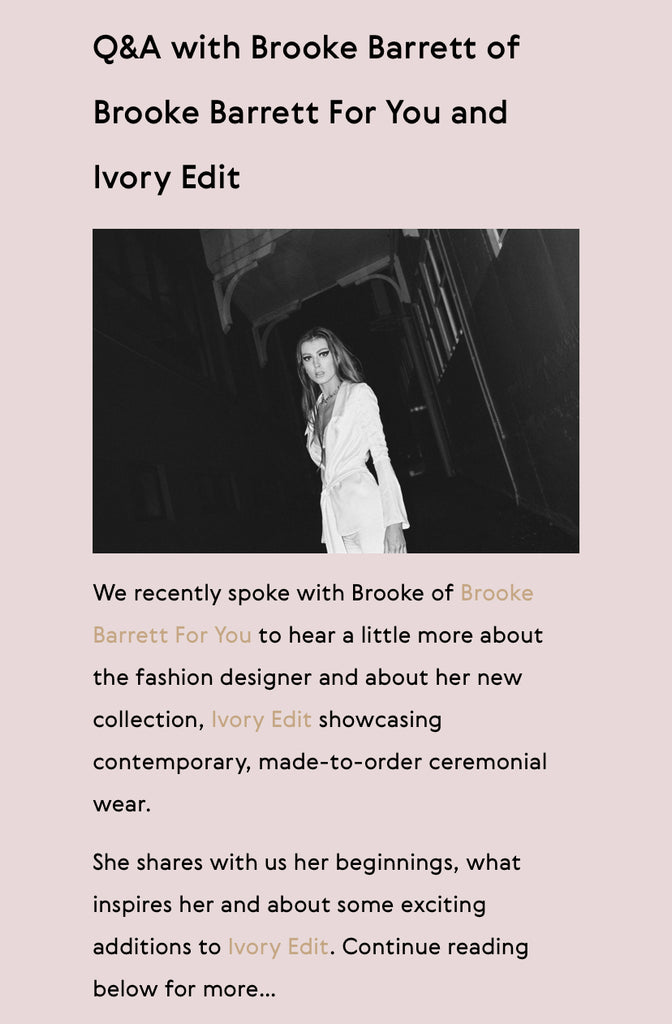 IVORY EDIT | Interview with Together Journal